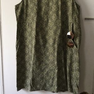 J Jill sundress 38” shoulder to hem.